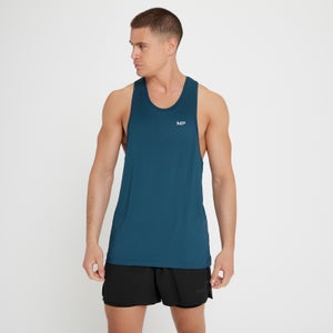 MP vīriešu sporta krekls ar pazeminātu rokas izgriezumu “Velocity” — Tumši zils