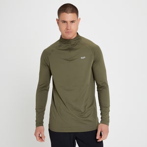 Męska bluza z suwakiem 1/4 z kolekcji Velocity MP – Army Green