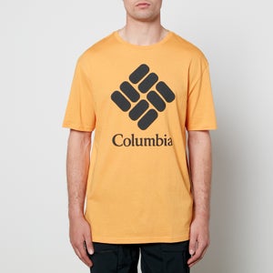 Columbia Men's Csc Basic Logo Short Sleeve T-Shirt - Mango, CSC Stacked Logo