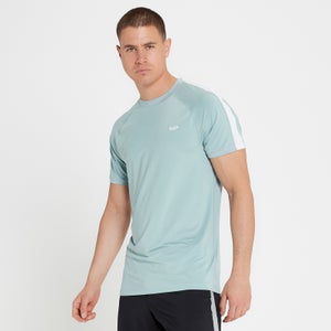 MP vīriešu t-krekls ar īsām piedurknēm “Tempo” — Gaiši zils