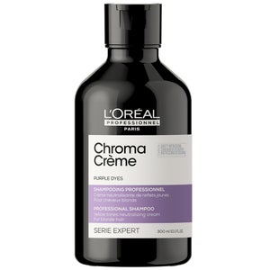 L'Oréal Professionnel Chroma Crème Yellow-Tones Neutralizing Cream Shampoo for Blondes to Platinum Blondes 300ml
