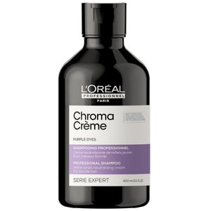 L'Oréal Professionnel SERIE EXPERT Chroma Crème Yellow-Tones Neutralizing Cream Shampoo for Blondes 300ml