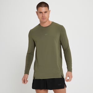 MP Moška majica z dolgimi rokavi Velocity Ultra – vojaško zelena