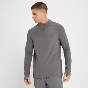 Męska bluza z suwakiem 1/4 z kolekcji Velocity Ultra MP – Pebble Grey