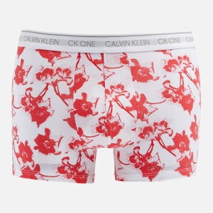Calvin Klein Printed Stretch-Cotton Boxer Briefs