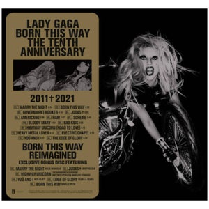 Lady Gaga - Born This Way The Tenth Anniversary Vinyl 3LP