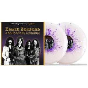 Black Sabbath - Sabotage In Concert (Splatter Vinyl) 2x 10"