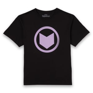 Camiseta Unisex - Marvel - Emblema De Ojo De Halcón - Negro