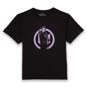 Marvel Clint Barton Unisex Camiseta - Negra