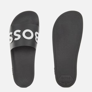 BOSS Men's Bay Slide Sandals - Black
