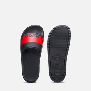 HUGO Men's Match Slide Sandals - Black