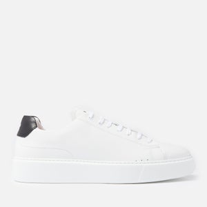 HUGO Men's Quiver Low Top Trainers - White
