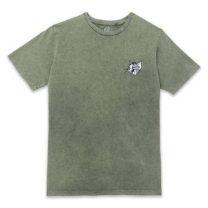 Tom & Jerry Smiling Tom Unisex T-Shirt - Khaki Acid Wash