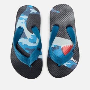 Joules Kids' Lightweight Summer Sandals - Camo Sharks