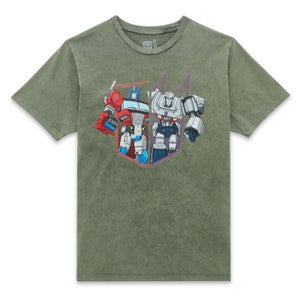 Transformers Unisex T-Shirt - Khaki Acid Wash