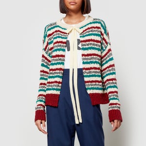 Marni Women's Stripe Roundneck Sweater - Raisin