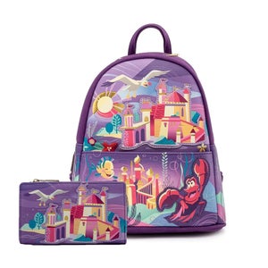 loungefly backpack and wallet set