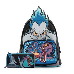 Loungefly Disney Villains Scene Hades Mini Backpack and Wallet Set