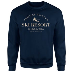 Ski Resort Unisex Sweatshirt - Navy