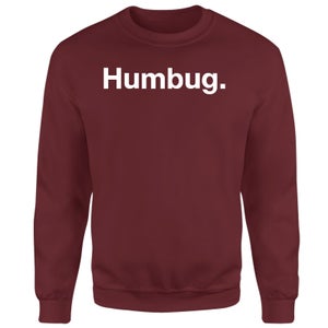 Xmas Humbug Unisex Sweatshirt - Burgundy