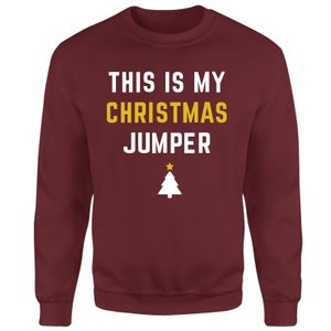 My Christmas Unisex Sweatshirt - Burgundy