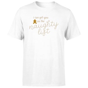 I Can Get You On The Naughty List Men's T-Shirt - White