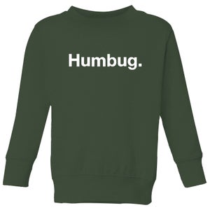 Christmas Humbug. Kids' Sweatshirt - Green
