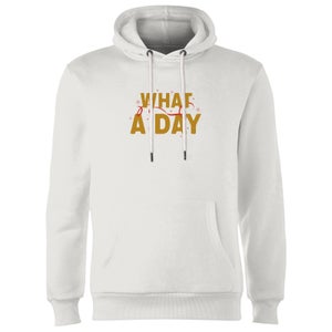 What A Christmas Day Unisex Hoodie - White