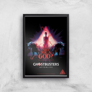 Ghostbusters Are You A God? Giclee Art Print