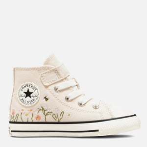 Converse Toddlers' Chuck Taylor All Star 1V Hi-Top Trainers - Natural Ivory/White/Black