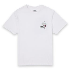 Star Wars Helmet Components Painted Oversized Heavyweight T-Shirt - White