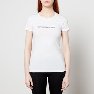 Emporio Armani Women's Iconic Logoband T-Shirt - White