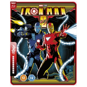 Steelbook 4K Ultra HD Iron Man 2 - Mondo #48 en Exclusivité Zavvi (Blu-ray inclus)