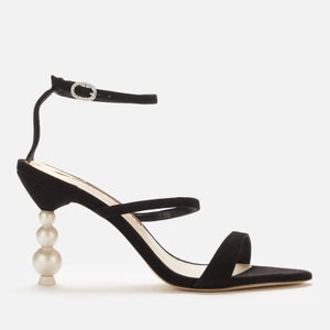Sophia Webster Women's Rosalind Pearl Mid Heeled Sandals - Black/Pearl