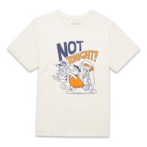 The Flintstones Not Tonight Unisex T-Shirt - Cream