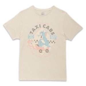 Camiseta unisex Taxi Cabs de Tom Jerry - Vintage Cream