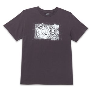 Tom y Jerry Boo-Ya! Camiseta unisex - Charcoal