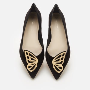 Sophia Webster Women's Butterfly Flats - Black/Gold