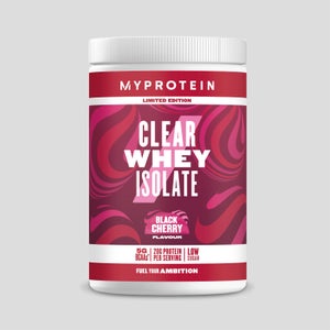 Clear Whey Isolate – Black Cherry