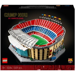 LEGO 10284 Camp Nou – FC Barcelona, Maqueta de Estadio de Fútbol, Gran Set de Construcción, Manualidades para Adultos
