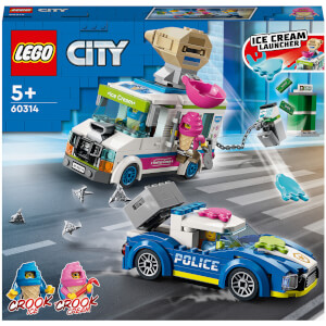 LEGO City: Police Ice Cream Truck Police Chase Van Toy (60314)