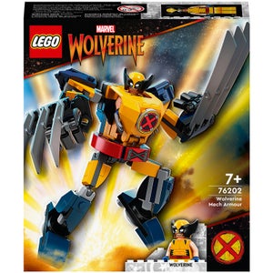 LEGO Marvel Wolverine Mech Armour Action Figure Set (76202)