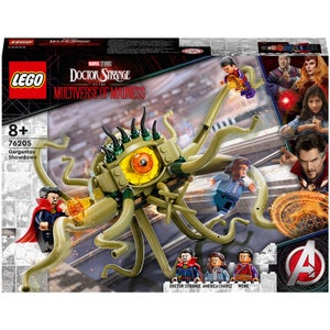LEGO 76205 Marvel Desafío de Gargantos​, Monstruo con Tentáculos Móviles y Mini Figura de Dr Strange, Juguete para Niños