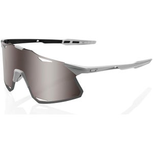 100% Hypercraft Sunglasses with HiPER Mirror Lens - Grey/Silver