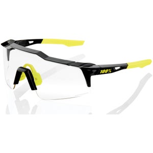 100% Speedcraft SL Sunglasses with Photochromic Lens - Gloss Black