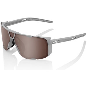 100% Eastcraft Sunglasses with HiPER Mirror Lens - Soft Tact/Cool Grey/Silver