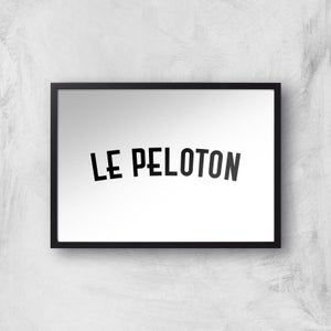 PBK Le Peloton Giclee Art Print