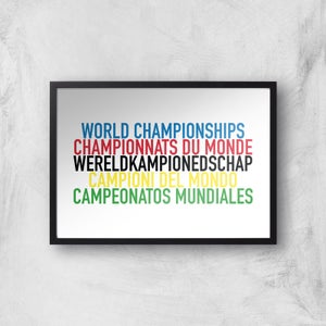 PBK World Championships Giclee Art Print