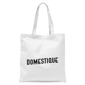Domestique Tote Bag - White