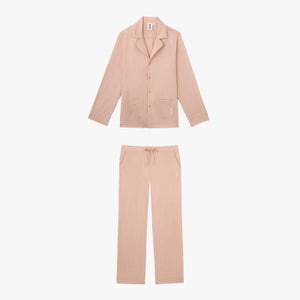 Men's Classic Cotton Pyjama Set - Mahogany Rose